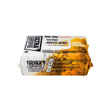Ultragrime Anti-Bac Wipes, 100 Pack product image