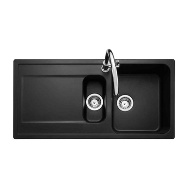Loa Sink, 1.5 Bowl, 1000mm x 500mm, Charcoal product image