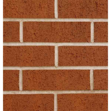 Further photograph of Forterra Harthill Red Dragwire Facing Brick, Red, 215 x 102.5 x 65mm