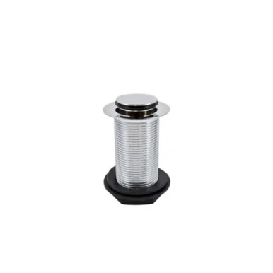 Distinct 1 1/4" Spring Plug Basin Waste, Solid Chrome Plated product image