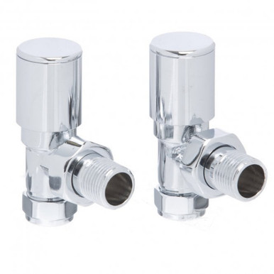 Distinct Mod Rad Valve Angled, 15mm, Polished Chrome (Pair) product image