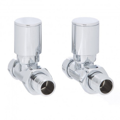 Distinct Mod Rad Valve Straight, 15mm, Polished Chrome (Pair) product image