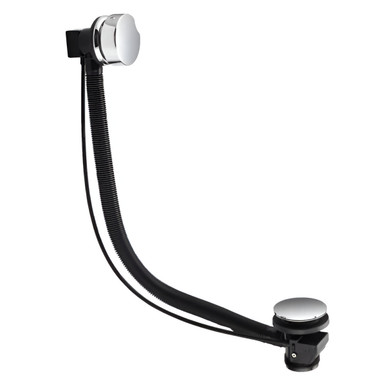 Distinct Bath Pop Up Mushroom Plug Waste, Chrome, 1 1/2" product image