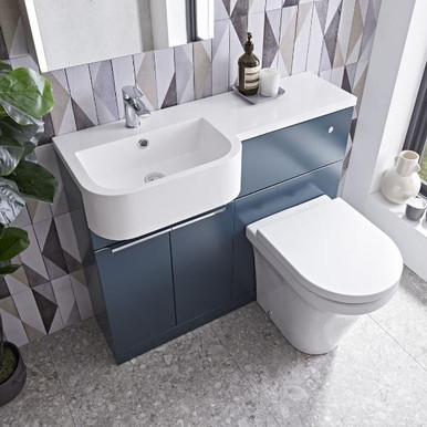 Distinct Tasman Isocast Basin, 1 Tap Hole, 1000mm, Left Handed product image