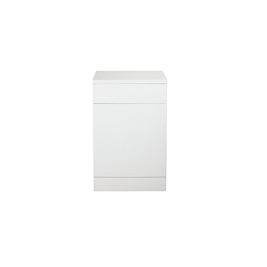 500 Freestanding Wc Unit, Gloss White product image