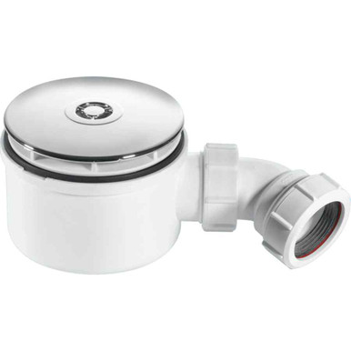 Mcalpine 90mm Shower Trap, Chrome Plated Brass product image