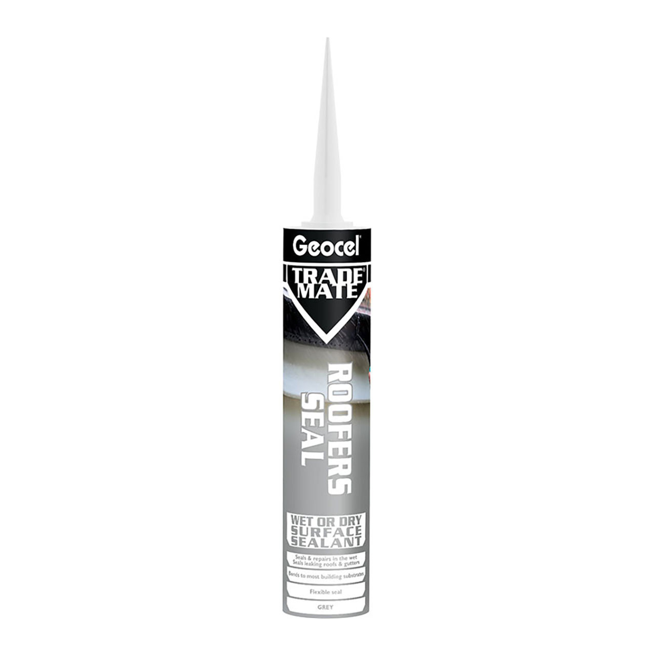 Photograph of Geocel Trade Mate Roofers Seal 310ml Cartridge Black