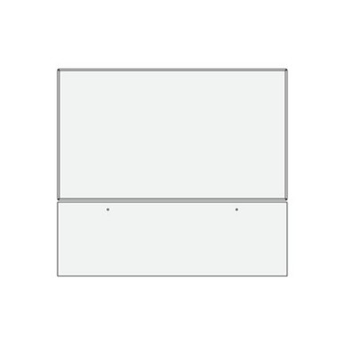 Lecico 700 End Panel, Gloss White product image