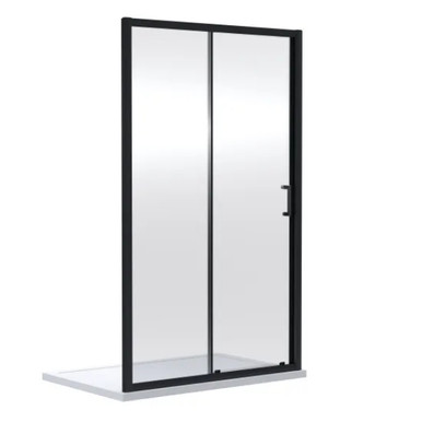 Nuie 1200mm Black Sliding Door product image