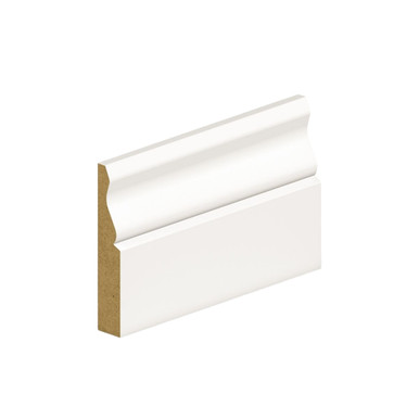 Sam Ogee Skirting, 4.2cm x 18cm x 169cm, Primed Mdf product image