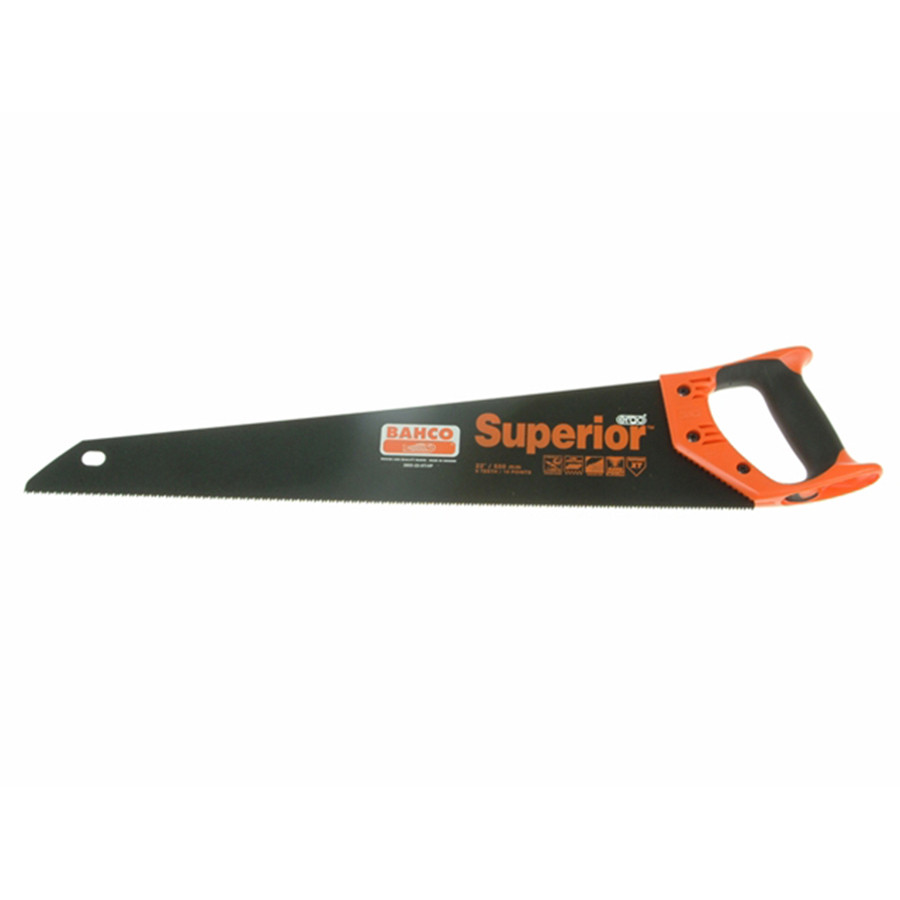 Photograph of Bahco 2600-22-XT-HP Superior Handsaw 550mm (22)