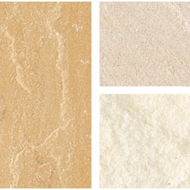 Bradstone Natural Sandstone Patio Packs, 15.3m2, Fossil Buff product image