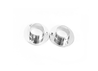 Further photograph of ?" Chrome Tube End Sockets (2 Per Card)