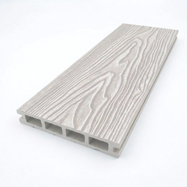 Easy Composite Standard Decking Board, 3600mm x 145mm x 21mm, Ash product image