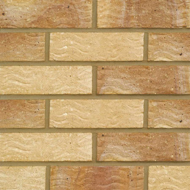 Further photograph of Forterra Old English Buff Multi Facing Brick, Buff, 215 x 102.5 x 65mm