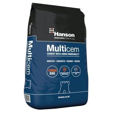 Hanson multicem High Performance Cement, Grey, 25kg product image