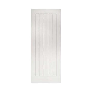 Deanta Ely White Primed Interior Door, 5 Panel Vertical, 1981mm x 533mm x 35mm product image