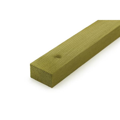 25mm x 50mm Rough Sawn Carcassing Green Treated product image