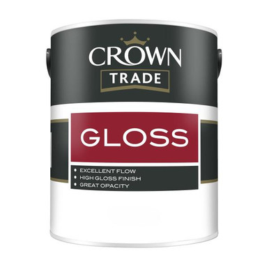 Crown Trade Full Gloss, White, 5l product image