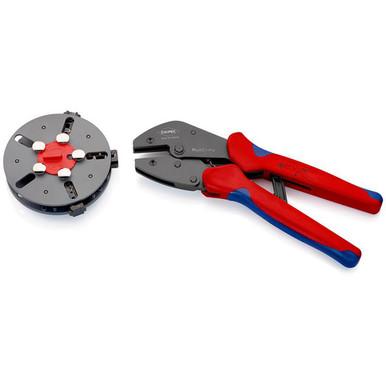 Knipex 97 33 01 Multicrimp Lever Action Crimping Pliers, 0.25 to 6.0 mm Capacity, 250mm product image