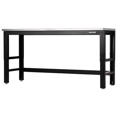 Bunker Workbench With Stainless Steel Worktop, 1830mm product image