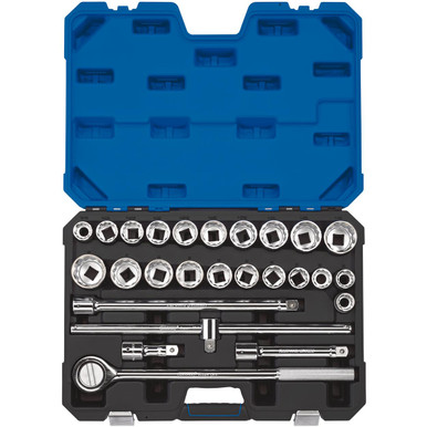 Draper Expert Combined Mm/Af Socket Set, 3/4" Sq Dr, 26 Piece product image