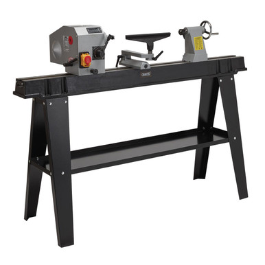 Draper Variable Speed Wood Lathe With Digital Display, 750w product image