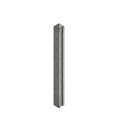 Further photograph of Concrete Post Slotted End 100mm x 125mm x 1.75m