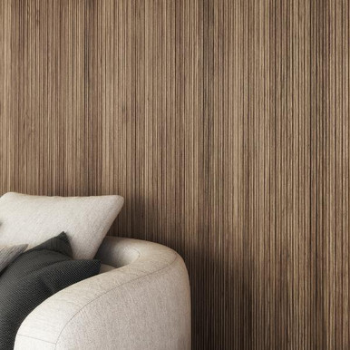 Walnut M Shape Flexi Panels, 2400mm x 300mm, Pack Of 2 product image