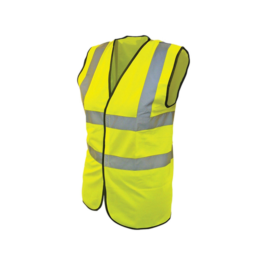 Photograph of Scan Hi-Vis Waistcoat Yellow Size XL (46-48")