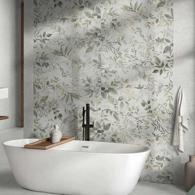 Keros Treviso Floral Laurel Ceramic, 30cm x 90cm product image