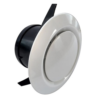 Ceiling Diffuser Vent, 100mm, White ABS product image