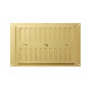 Adjustable Aluminium Vent, 9" x 6", Gold product image