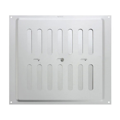 Adjustable Aluminium Vent, 9" x 9", Silver product image