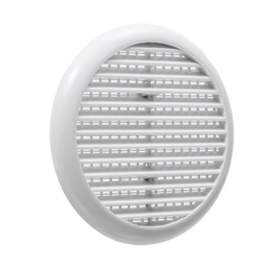 Vent - Round with Flyscreen, Plastic, 135mm, White product image