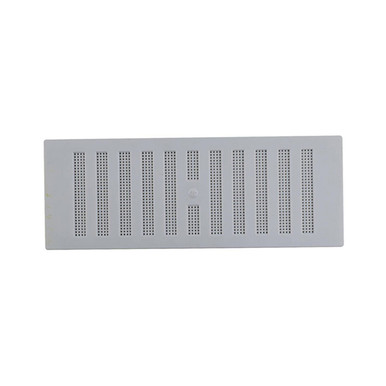 Adjustable Vent with Flyscreen, Plastic, 9 x 3 inch, White product image