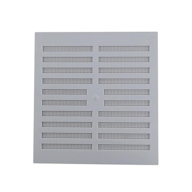 Vent Adjustable with Flyscreen, Plastic, 9" x 9", White product image
