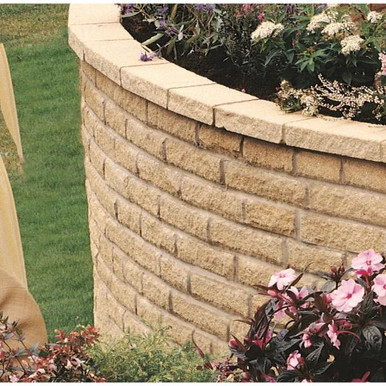 Bradstone Pitched Walling, 290mm x 90mm x 63mm, Buff product image
