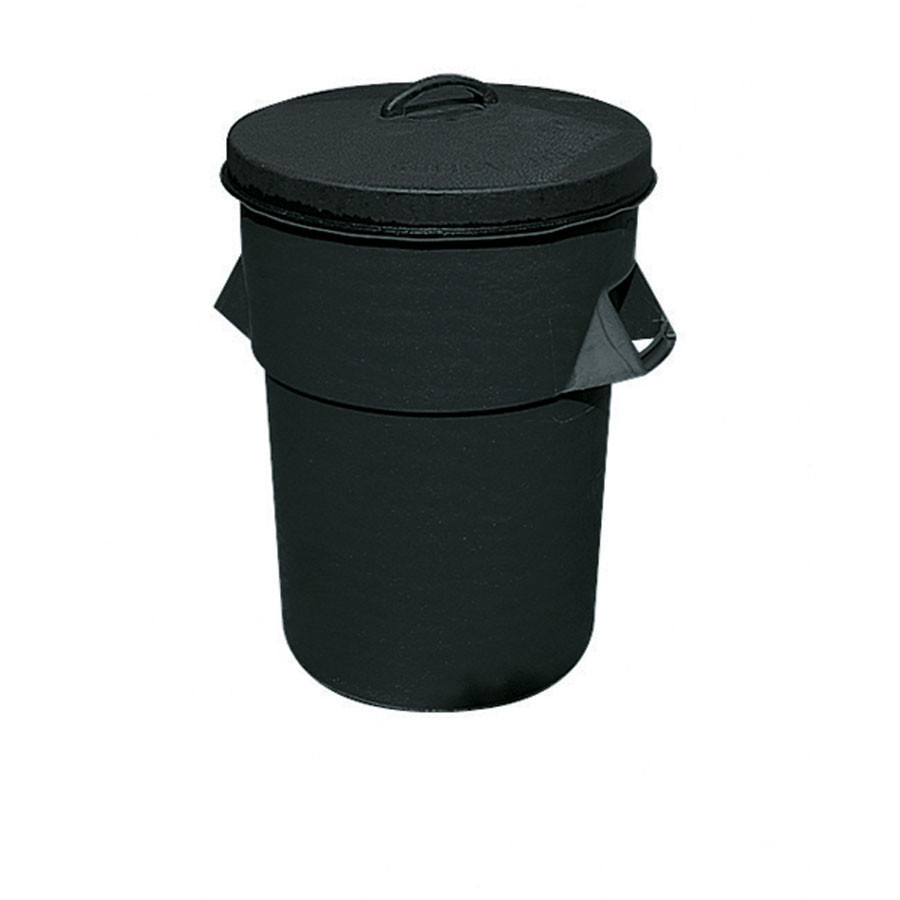 Photograph of Plastic Dustbin 94L With Lid