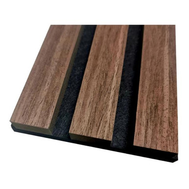Acoustic Wall Panel, 600mm x 2400mm, Walnut product image