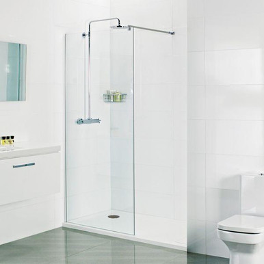 Distinct Glass to Glass Front Wet Room Panel, 1000mm, 8mm product image