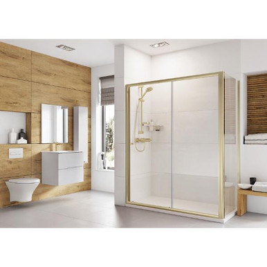 Haven6 Slider, 1200mm, Brushed Brass product image