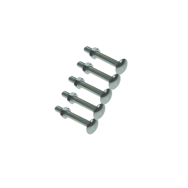 Owlett Carriage Bolt & Hex Nut Bzp M10 x 180mm, Box of 120 product image