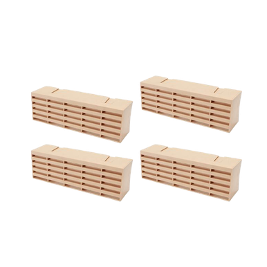 Timloc Plastic Air Brick, Buff, 215 x 60 x 69mm, Box of 20 product image