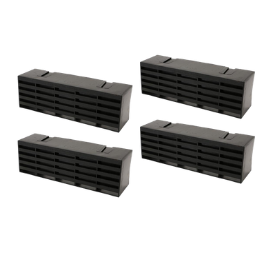 Timloc Plastic Air Brick, Black, 215 x 60 x 69mm, Box of 20 product image