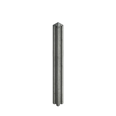 Concrete Post Slotted Corner 100mm x 125mm x 1.75m product image