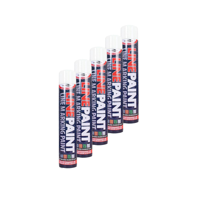 Bond It Line Marking Paint, 750ml, White, Pack of 6 product image