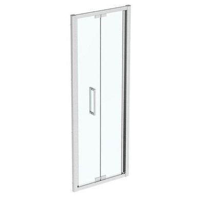 Ideal i.Life Infold Door, 800mm, Bright Silver product image