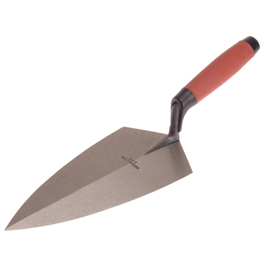 Photograph of Marshalltown 19D Philadelphia Pattern Brick Trowel Durasoft Handle 11"