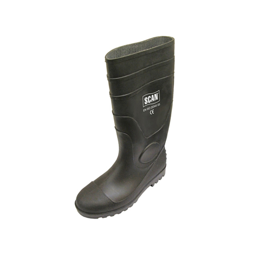 Photograph of Scan Safety Wellingtons Black Size 10